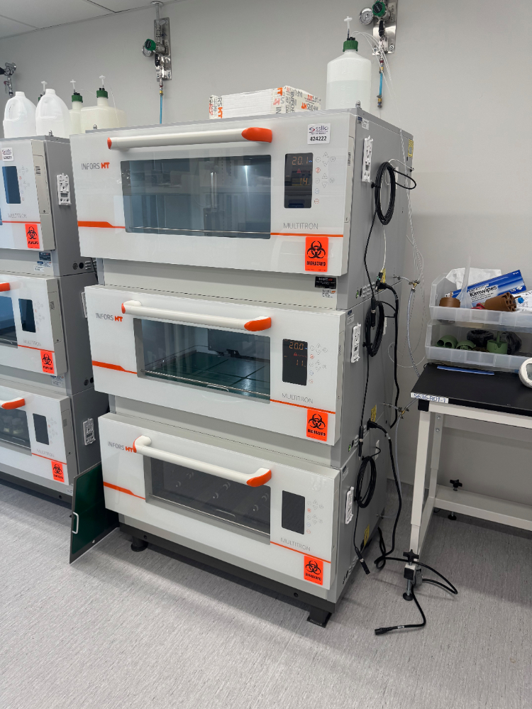 Image of Infors HT Multitron Triple Stack Incubator Shaker